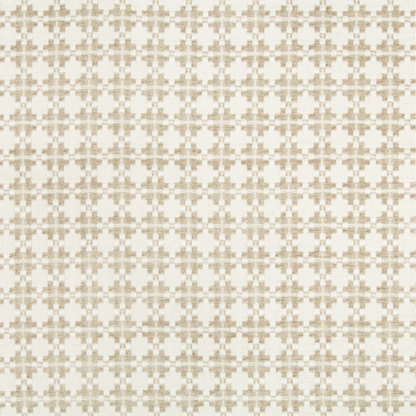 KRAVET COUTURE MODERN TAILOR BACK IN STYLE - TAUPE upholstery fabric swatch for sample-first furniture planning