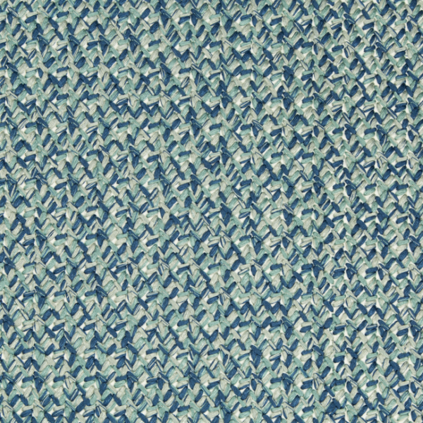 KRAVET COUTURE MODERN TAILOR LACING - PEACOCK upholstery fabric swatch for sample-first furniture planning