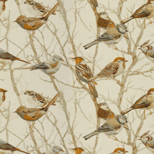 Couture Perched - Natural upholstery fabric swatch
