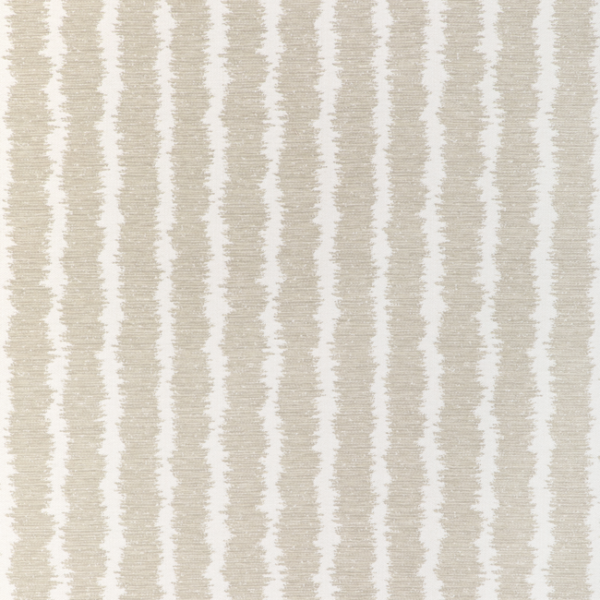 KRAVET COUTURE RIVIERA COLLECTION SEAPORT STRIPE - SAND upholstery fabric swatch for sample-first furniture planning
