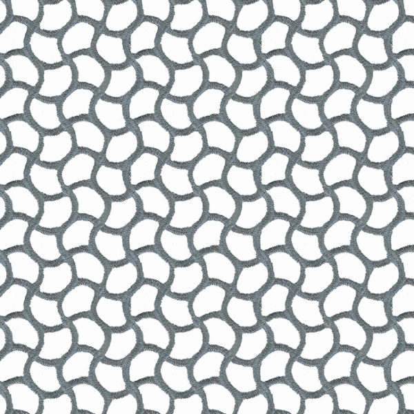 KRAVET COUTURE SEE IT THROUGH - ZINC upholstery fabric swatch for sample-first furniture planning