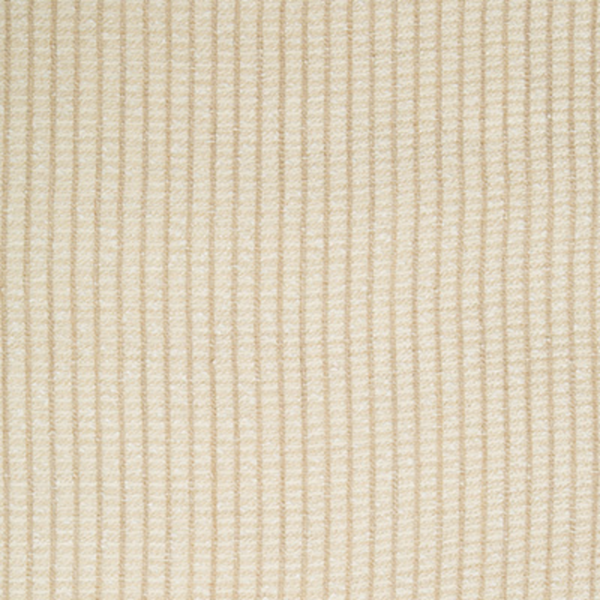KRAVET COUTURE STRIPED MELANGE - FLAX upholstery fabric swatch for sample-first furniture planning