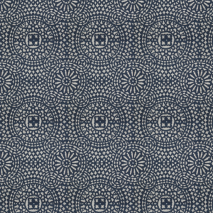 Alexa Hampton Meadowmere - Sea upholstery fabric swatch
