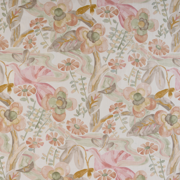 KRAVET DESIGN BARBARA BARRY BARBARA BARRY HOME MIDSUMMER FAERIE - PETAL upholstery fabric swatch for sample-first furniture planning
