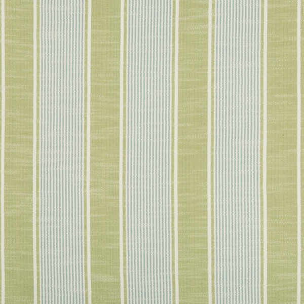 KRAVET DESIGN BARBOUR STRIPE - PEAR upholstery fabric swatch for sample-first furniture planning