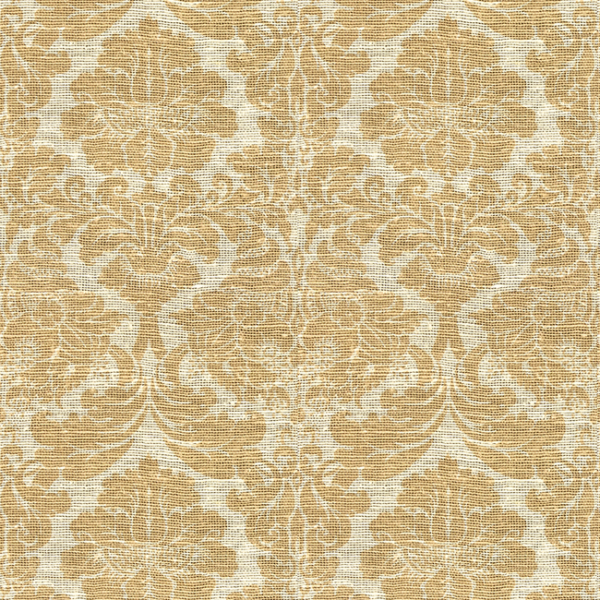 KRAVET DESIGN BARCLAY BUTERA COLLECTION II BANGLA DAMASK - SAND upholstery fabric swatch for sample-first furniture planning