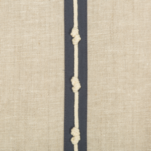 Barclay Butera Sagamore Knots Speed - Heron upholstery fabric swatch