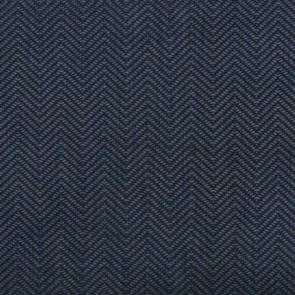 KRAVET DESIGN BARCLAY BUTERA SAGAMORE SAUMUR CHEVRON - AZURE upholstery fabric swatch for sample-first furniture planning