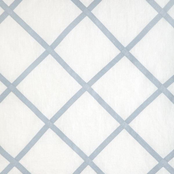KRAVET DESIGN CANDICE OLSON CRISSCROSS LUXE - SEAMIST upholstery fabric swatch for sample-first furniture planning
