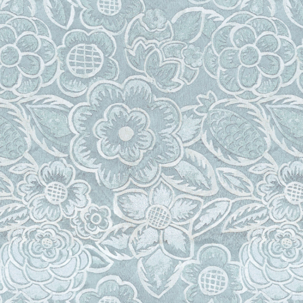 KRAVET DESIGN CANDICE OLSON MYRTLE - SPA upholstery fabric swatch for sample-first furniture planning