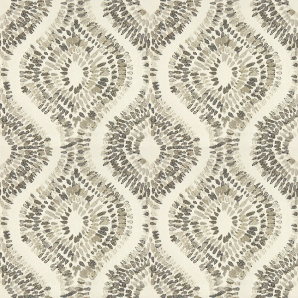 KRAVET DESIGN CANDICE OLSON SUN PILLAR - STEEL upholstery fabric swatch for sample-first furniture planning