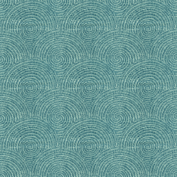 KRAVET DESIGN DARYA - TURQUOISE upholstery fabric swatch for sample-first furniture planning