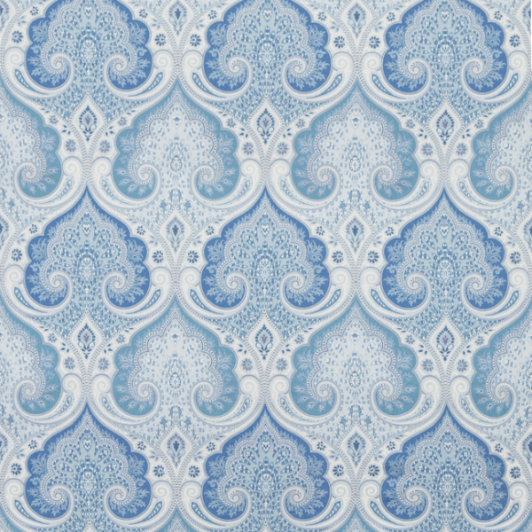 KRAVET DESIGN ECHO DESIGN CEYLON LATICIA - SEA upholstery fabric swatch for sample-first furniture planning