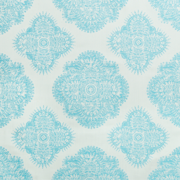 KRAVET DESIGN ECHO DESIGN IBIZA INDOOR/OUTDOOR BENDI - OCEAN upholstery fabric swatch for sample-first furniture planning