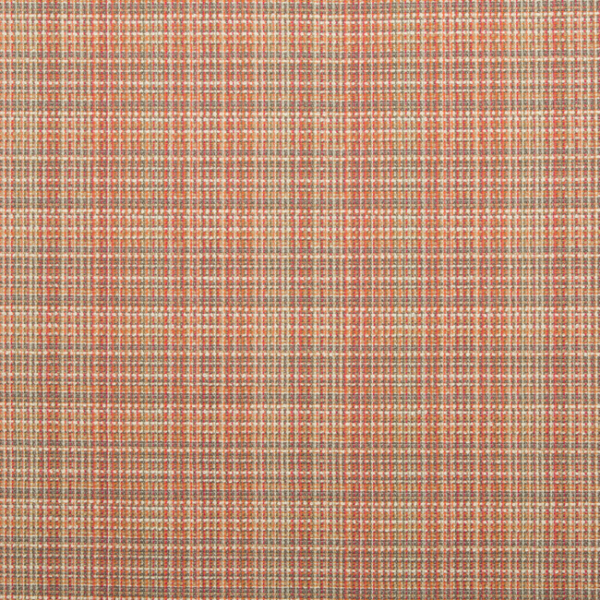 KRAVET DESIGN ECHO DESIGN IBIZA INDOOR/OUTDOOR VIBRATA - CARROT upholstery fabric swatch for sample-first furniture planning