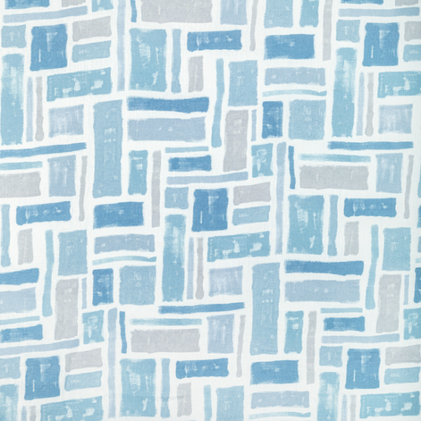 KRAVET DESIGN JEFFREY ALAN MARKS SEASCAPES PARTINGTON - PACIFIC upholstery fabric swatch for sample-first furniture planning