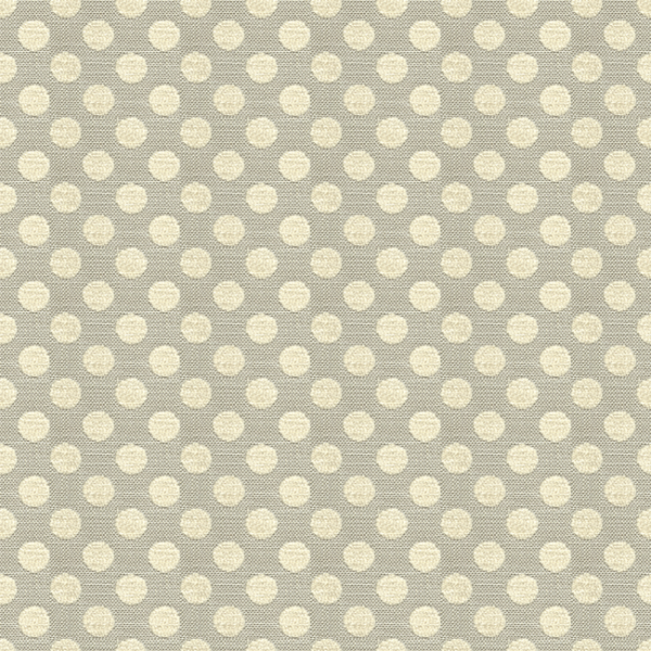 KRAVET DESIGN KATE SPADE NEW YORK CLASSICS POSIE DOT - STERLING upholstery fabric swatch for sample-first furniture planning