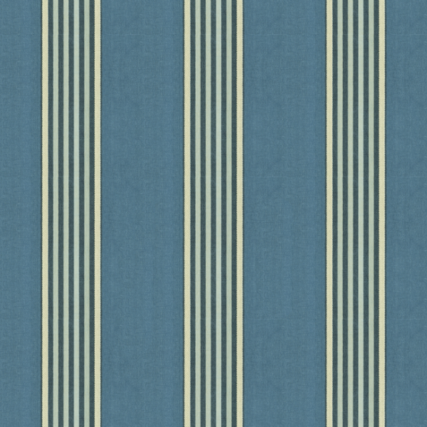 KRAVET DESIGN MESUD - INDIGO upholstery fabric swatch for sample-first furniture planning