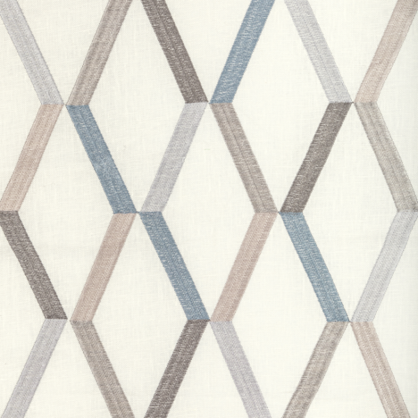 KRAVET DESIGN NADIA WATTS GEM COLLECTION TO THE MAX - CLOUD upholstery fabric swatch for sample-first furniture planning