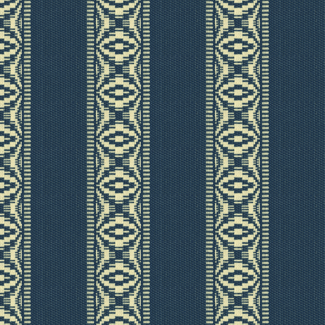 KRAVET DESIGN OCEANIA EXPLORER NAUTICA STRIPE - SAPPHIRE 31942.5.0 - Discontinued