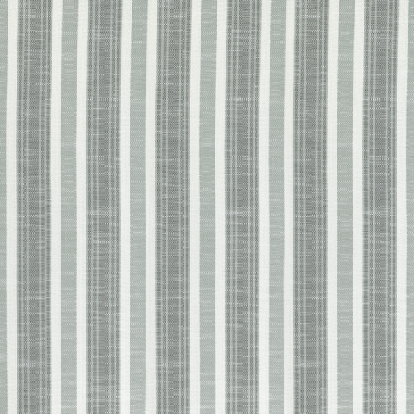 KRAVET DESIGN THOM FILICIA LATITUDE SIMS STRIPE - GRAPHITE upholstery fabric swatch for sample-first furniture planning