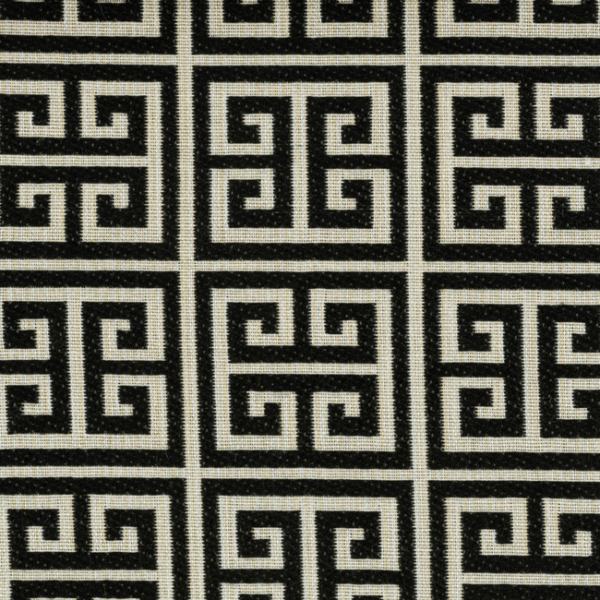 Kravet Contract Designer Jonathan Adler MOROLO - LICORICE upholstery fabric swatch for sample-first furniture planning