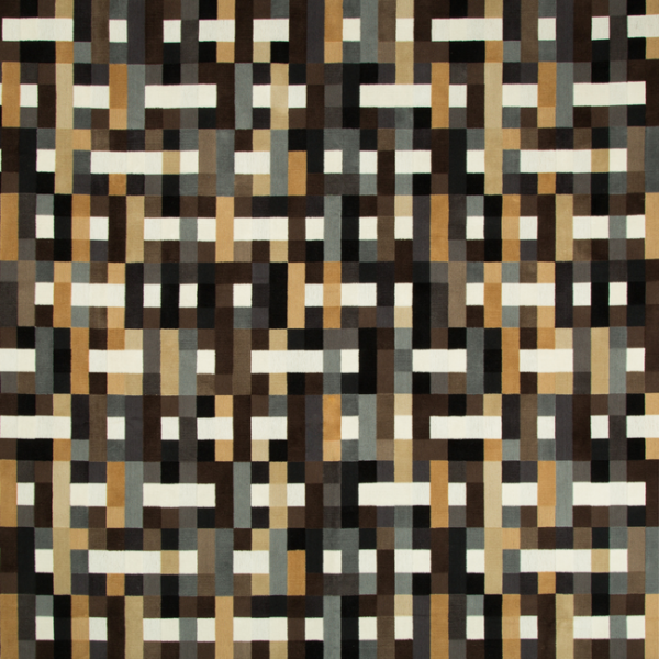 Kravet Couture ABSTRACT MOMENT - ONYX upholstery fabric swatch for sample-first furniture planning