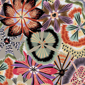 Couture Designer Missoni Home Passiflora Giant - 159 upholstery fabric swatch
