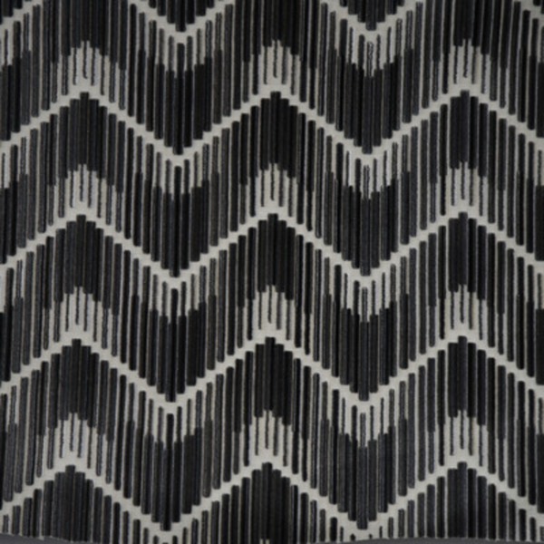 Kravet Couture HIGHS AND LOWS - ANTHRACITE upholstery fabric swatch for sample-first furniture planning
