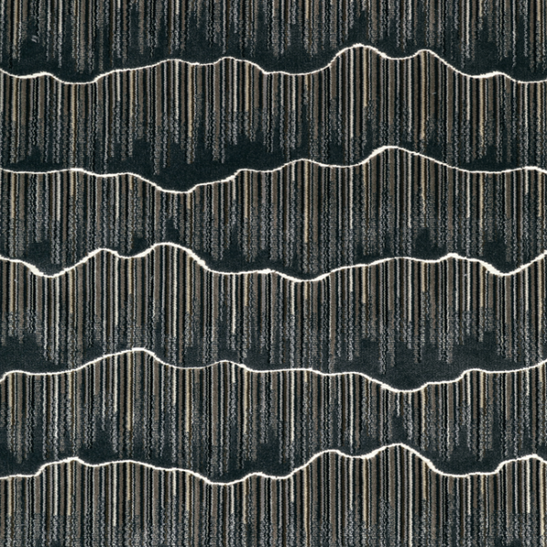 Kravet Couture MOUNTAINSCAPE - NOIR upholstery fabric swatch for sample-first furniture planning