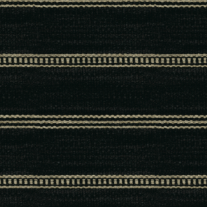 Couture Saddle Stripe - Onyx upholstery fabric swatch
