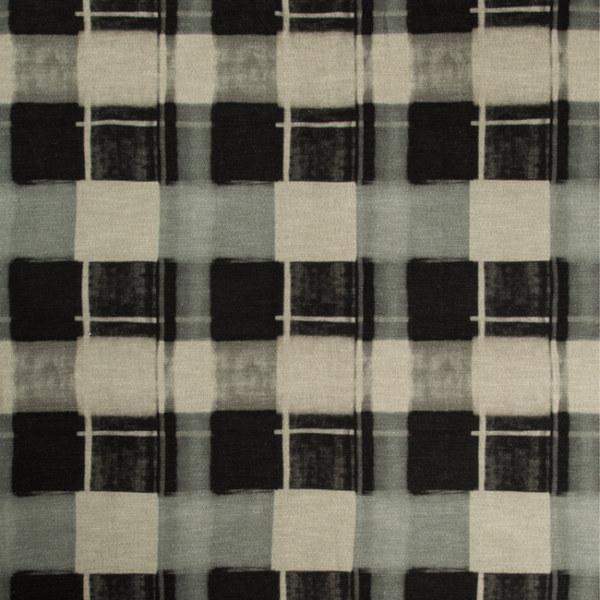 Kravet Design Designer Barclay Butera BLOCKADED - KOHL upholstery fabric swatch for sample-first furniture planning