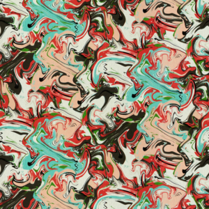 Designer kate spade new york Marble Swirl - Multi upholstery fabric swatch