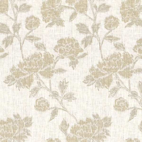 LEE JOFA AERIN COLLECTION II GRACIELA - IVORY/BEIGE upholstery fabric swatch for sample-first furniture planning