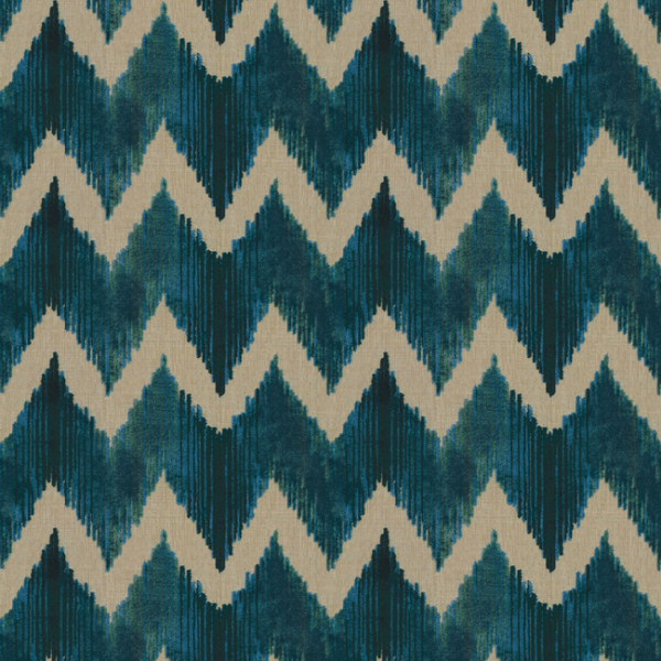 LEE JOFA AERIN COLLECTION WATERSEDGE - AQUA upholstery fabric swatch for sample-first furniture planning