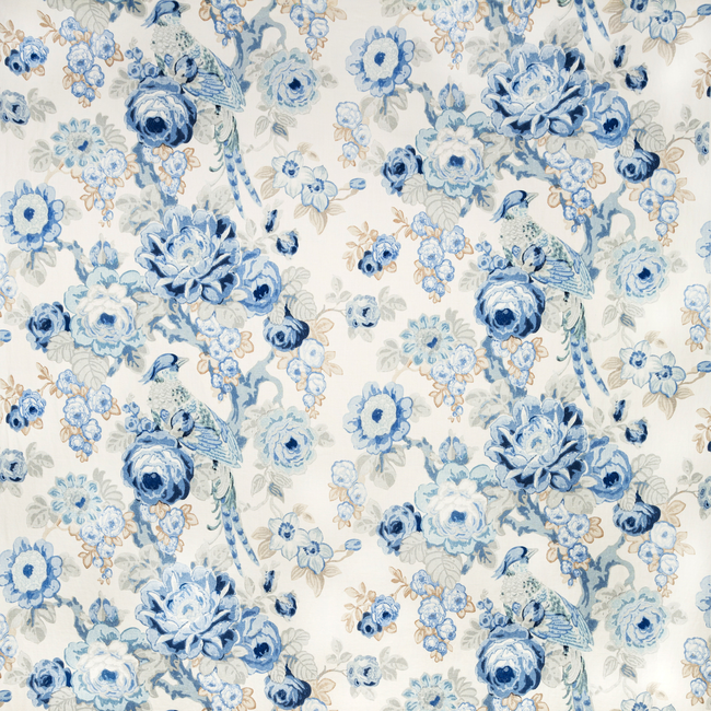 LEE JOFA AVONDALE AVONDALE PRINT - BLUE/SLATE 2020181.515.0