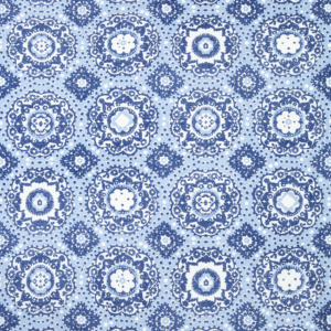 Avondale Bayview Print - Capri upholstery fabric swatch
