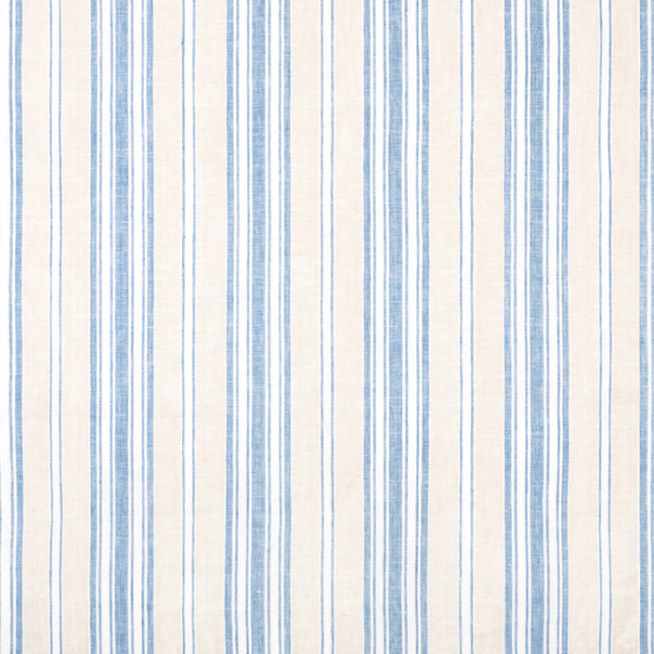 LEE JOFA AVONDALE LAUREL STRIPE - CAPRI upholstery fabric swatch for sample-first furniture planning