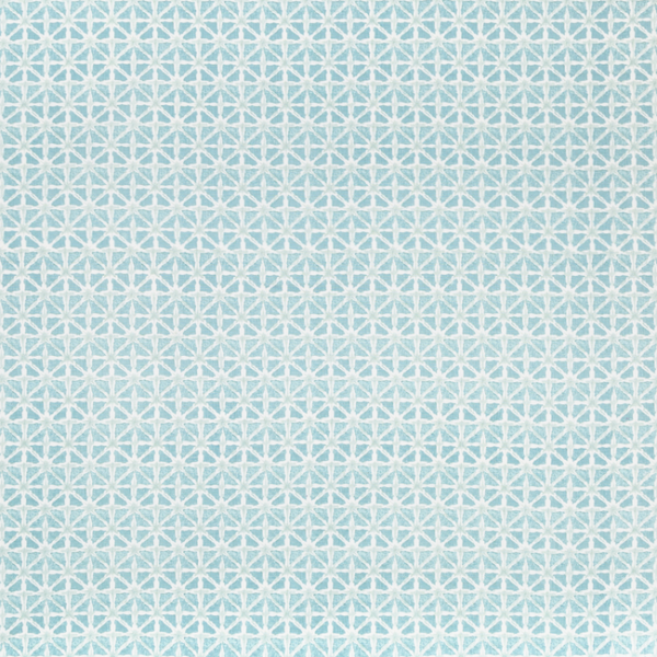LEE JOFA AVONDALE SYLVAN PRINT - AQUA upholstery fabric swatch for sample-first furniture planning