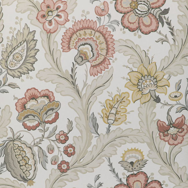 LEE JOFA AVONDALE WALLPAPER WIMBERLY PAPER - BLUSH/STONE P2020101.711.0