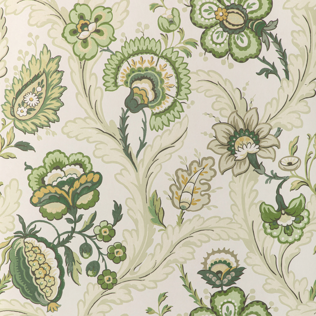 LEE JOFA AVONDALE WALLPAPER WIMBERLY PAPER - LEAF/PEBBLE P2020101.311.0