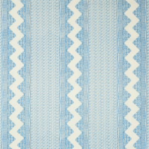 Avondale Whitaker Print - Sky/delft upholstery fabric swatch