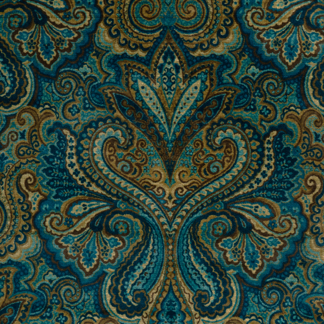 LEE JOFA BARWICK VELVETS CARSWELL VELVET - MARINE/SKY 2023113.55.0
