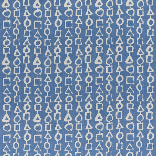 LEE JOFA BLITHFIELD BANCROFT - BLUE upholstery fabric swatch for sample-first furniture planning