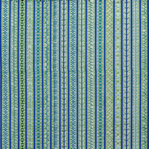 Blithfield Capri - Blue/green upholstery fabric swatch