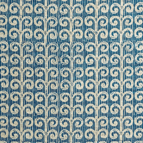 LEE JOFA BLITHFIELD FERN - LAGOON upholstery fabric swatch for sample-first furniture planning