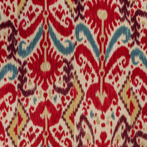 Blithfield Kamara - Red upholstery fabric swatch