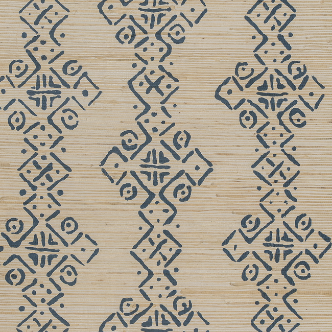 LEE JOFA BLITHFIELD MALI GRASSCLOTH - INDIGO PBFC-3529.50.0