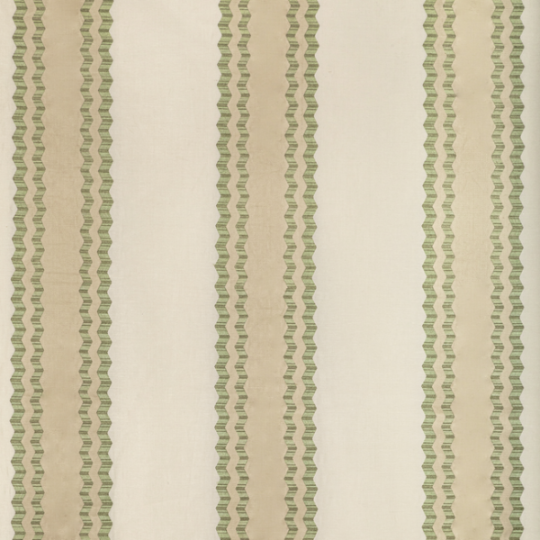 LEE JOFA BUNNY WILLIAMS ARCADIA WALDON STRIPE - CELERY 2022113.1623.0