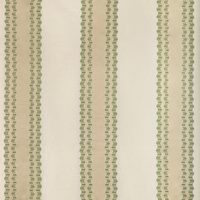 LEE JOFA BUNNY WILLIAMS ARCADIA WALDON STRIPE - CELERY 2022113.1623.0